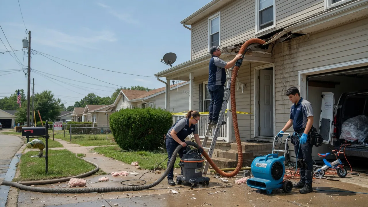 Water Damage Restoration in Rochester, IL near me